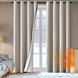 REMORQUES NOIRS : nos rideaux occultants isolés en lin obscurcissent votre chambre et améliorent la qualité de votre sommeil pendant la journée, tout en vous offrant un peu d'intimité.