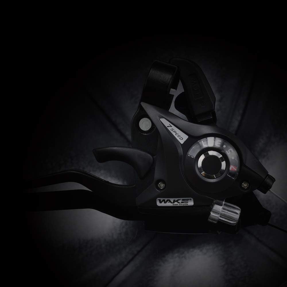 BESNIN Schalthebel Bremshebel 3 Gang Schalthebel 1 Paar 3x7 21 Gang Fahrrad Shifter für Mountainbike Faltrad Universal Ersatzteil (3 ×7 Gang)