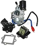 EIN NEUER ____ VERGASER 12mm ____ OFFEN (OHNE GESCHWINDIGKEITSBEGRENZUNG) ! ____ mit AUTOMATISCHEN CHOKE ____ Das kit enthält: vergaser, dichtung, ansaugstutzen , pacco lamellare completo ____ Der Halsdurchmesser des Vergaser – 12mm ____ Der Außendurchmesser des Luftauslasses – 24mm ____ Der Durchmesser des Lufteinlasses – 35mm ____ Gute Ausführungsqualität! ____ Der Vergaser kann ebenfalls bei Tuningzylinder verwendet werden. ____