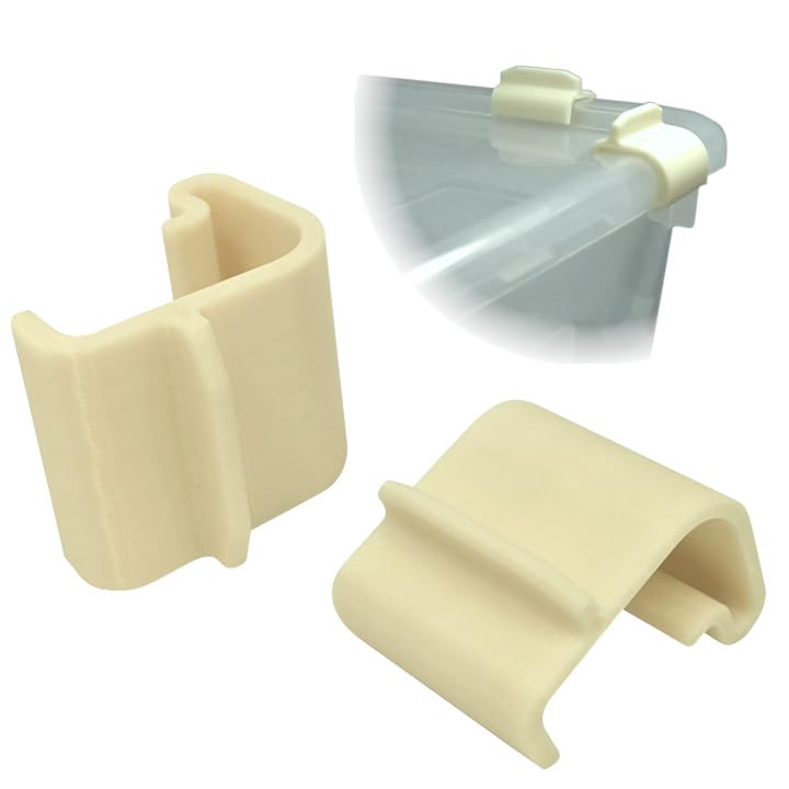 Sealing Clips for IKEA Samla Box Boxes Rounded Compatible with Ikea Samla Clips ... (Pack of 12, 55L/130L) — image 1