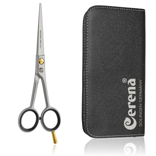 Cerena Sahara - Forbici da parrucchiere da 5,5 (14 cm), di alta qualità, forbici professionali per capelli Solingen, per parrucchieri e acconciatrici