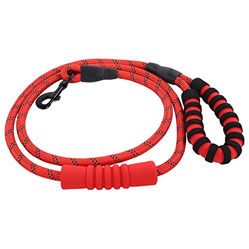 Junlucki Corda antiderrapante para puxar, corda de tração, confortável para fornecimento de cães de