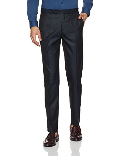Image of Raymond Men's Slim Fit Mid Rise Trouser