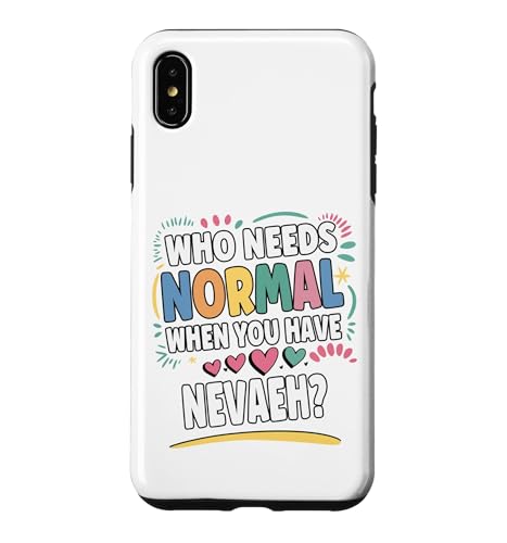NEVAEH Personalized Name Funny Cute Custom NEVAEH Name �X�}�z�P�[�X iPhone XS Max �p