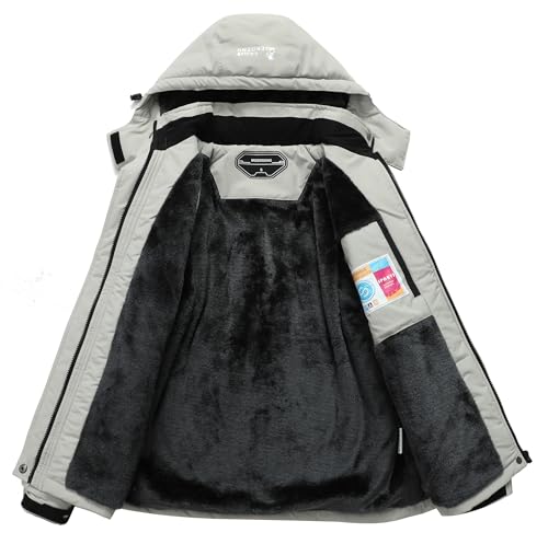 image for MOERDENG Women's Waterproof Ski Jacket Warm Winter Snow Coat Mountain 