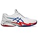 Produktbild ASICS Herren Court Ff 3 Novak Clay Sneaker, Weiß Blue, 40 EU
