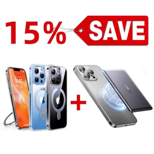 TORRAS 5,000mAh MiniMag Power Bank — Buy Together to Save 15%
