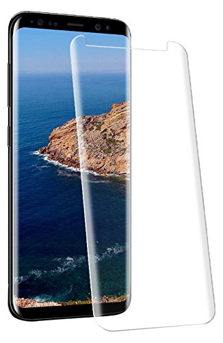 XKAUDIE cqw13246 Galaxy S8 Screen Protector, [Error Proof Bubble Free] Tempered Glass Film Screen Protector for Samsung Galaxy S8 [2 Pack]