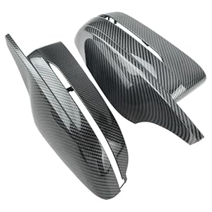 Pair Exterior Rear View Side Mirror Cover Cap Fit for BMW 3 series G20 G21 4 series G22 G23 G26 5 series G30 G31 7 series G11 G12 8 series G14 G15 G16 Rear View Mirror Cover #51167422719