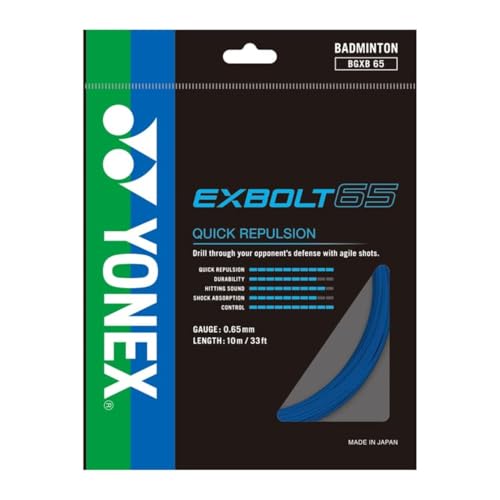 Image of YONEX EXBOLT 65 Badminton String - Blue (1285)