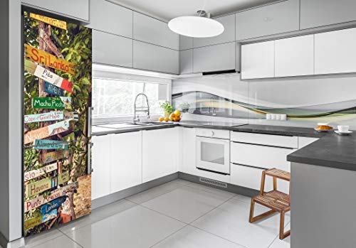 Vinilo para nevera de 70x190 cm autoadhesivo Tulup decoración cocina 3