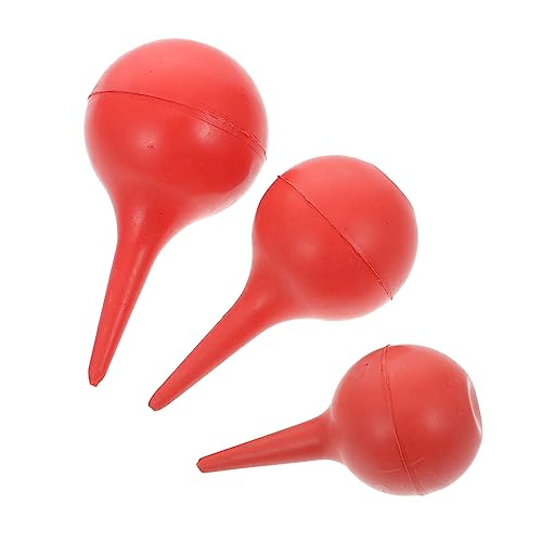 Gatuida 3 Piezas Orejera Aparatos De Limpieza Para Irrigación De Oídos Bulbo Aspirador Nasal Bolas De De Laboratorio Oreja Mano Aire Esférico Teclado Bebé Caucho