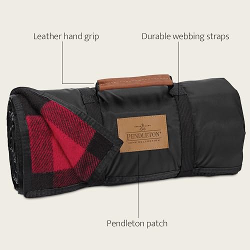 Image of Pendleton Roll-Up Travel Blanket 60 inch x 70 inch
