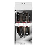 Schraubendreher Set 5tlg Magnetischer Schraubenzieher Satz mit Schlitz und Kreuzschlitz PH, SL aus hochwertigem Chrom Vanadium Profi Werkzeug…