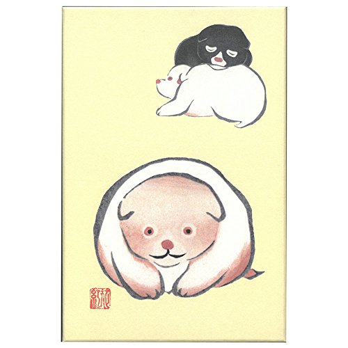 芸艸堂 御朱印帳 中村芳中 光琳画譜 仔犬 N021