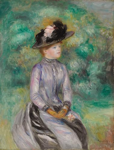 Peinture sur toile Renoir pour habiller un mur vide de chambre a coucher 60x90