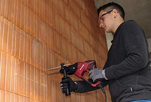 Einhell TC-RH 20/1 Rotary Hammer Drill | SDS Plus 4-in-1 Drill - Drilling / Pneumatic Impact Drilling / Chiselling With and Without Lock | 500W, 1.6 Joule Impact Force, Electronic Speed Control