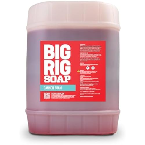 Cannon Foam-Detergent Wash for Trucks, RVs & Fleet (5 gal)
