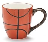Ceramic 13 Oz Basketball Coffee Mug Great Gift for Basketball Sport Fans