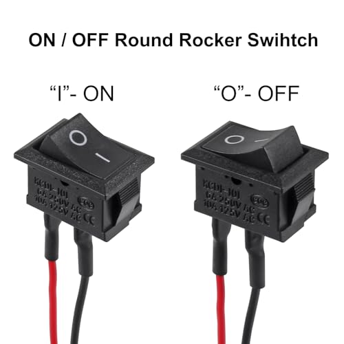 Petit interrupteur marche/arrêt 120V 10A pour réparation d'appareils électriques - 3
