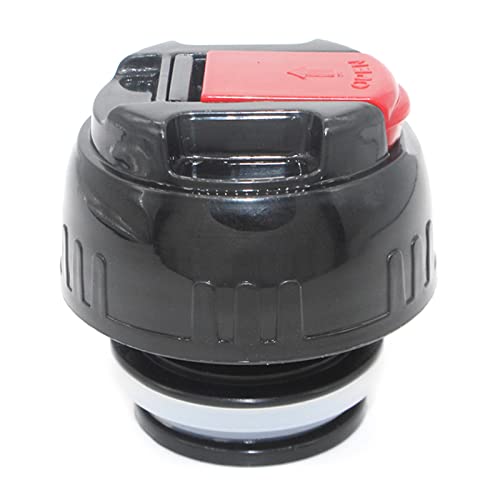 XAGMODSHN Thermels Cover Lid 5.2cm Mouth Diameter Plastic Vacuum Flask Lids Thermos Cup Covers for Outdoor Traveling Portable Sealing Leak Proof Accessories