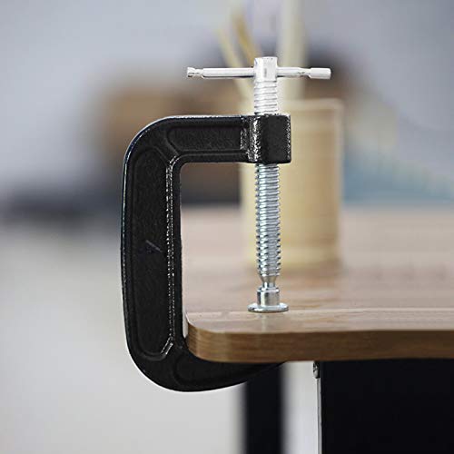 6 PCS C-Clamps 4 Inch Heavy Duty Steel C Clamp - Industrial Strength C Clamp Set for Woodworking, Welding, Building by FWEEK - Image 6