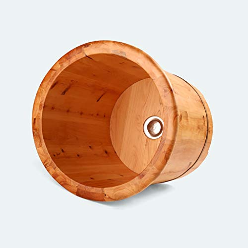 Spa de pies de madera 45 cm, cubeta para pedicura miniatura 5