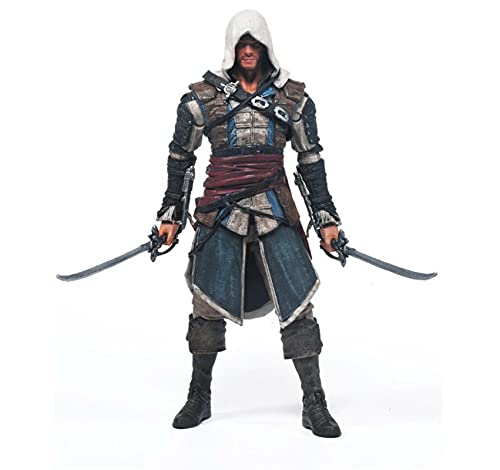 ZIMU Assassin's Creed 4 Black Flag McFarlane Edward Kenway Conner 6-inch Action Figure Figure Toy Decoration Section B