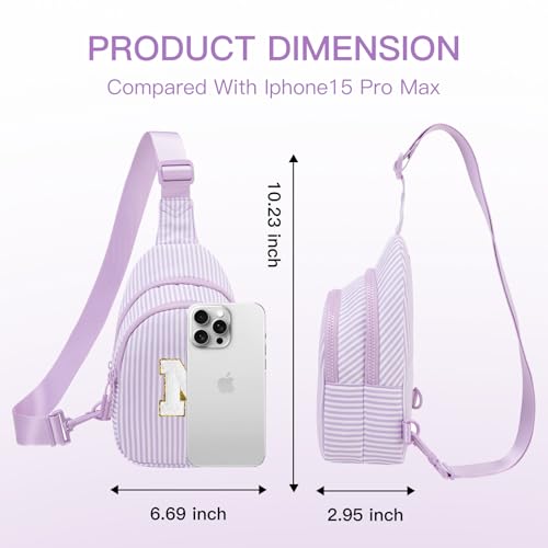 Image of Viverte Gifts for 8 9 10 11 12 Year Old Girls Sling Bag Crossbody Bags Fanny Pack for Teen Girls Personalized Gifts for Women
