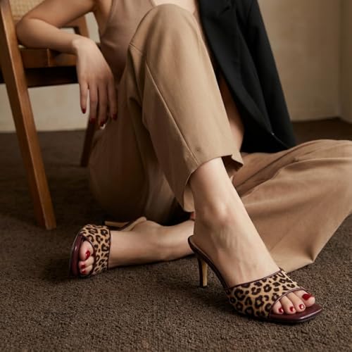 Image of CUSHIONAIRE Evie Kitten Heel Sandals for Women, Slip On One Band Dress Sandals with Memory Foam, Wide Widths and 3 Inch Heel