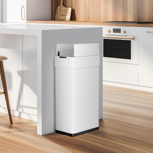 Caneca de basura automática 70L sensor táctil miniatura 3