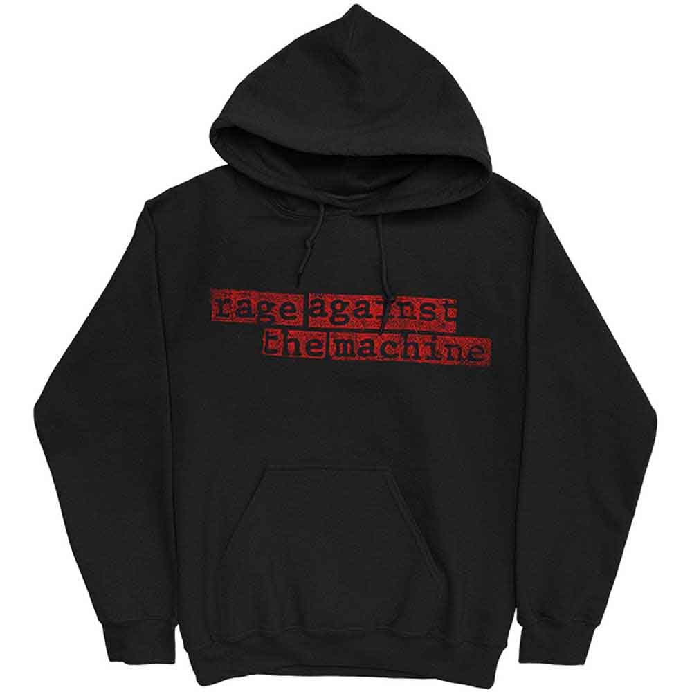 Rock Off officially licensed products Rage Against The Machine Nuns Official Unisex Hoodie Hooded Top (X-Large) Black
