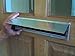 STORMGUARD 06SR0310000CH Internal Metal Letter Box Brush Cover with Flap-Chrome, External dimentions 293mm x 77mm, Aperture 256mm x46mm