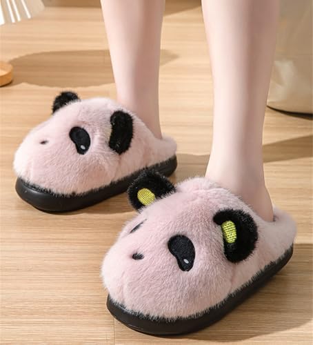 Panda Plush Animal Slippers - Warm & Soft Women's Home Slippers for Indoor/Outdoor4