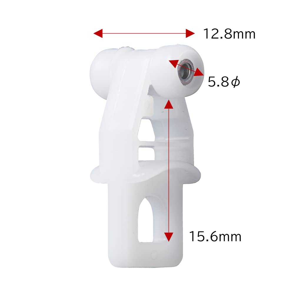 Amazon.co.jp: TOSO カーテンレール用 後入れ 補充 ランナー【SC