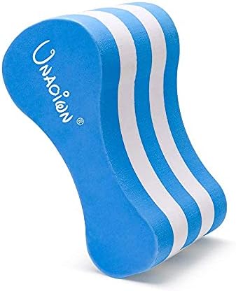 UNAOIWN Pull Buoy EVA 5-Layer Leg Float for Swimming Pool Training Aid and Swimming Stroke for Adults and Beginners