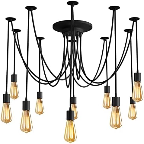 Fuloon Vintage Edison Multiple Aju...