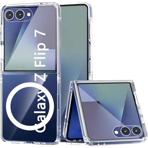  Galaxy Z Flip7 P[X MagSafeΉ MNV[Ztbv7 SC-55F/SCG35 یP[X TPU+PCf Vv  }Olbg C菝h~ Ռz ^ y For Galaxy Z Flip7 Sʕ