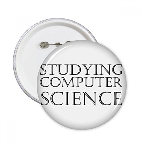 Badge Pins Informatique Lot de 5 pour Customiser les Vêtements