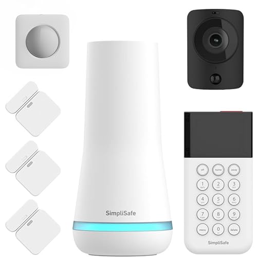 SimpliSafe 7 Piece Home Security System with Camera & Sensors