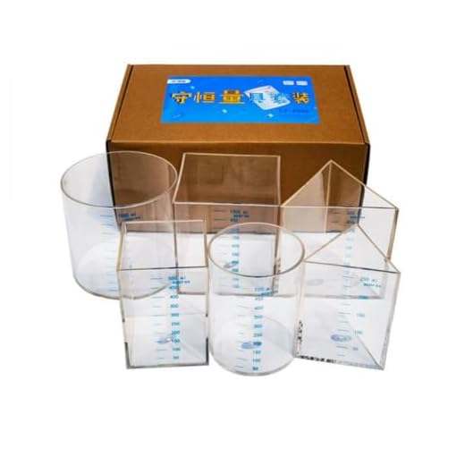 Geometric Volume Measuring Set of 5