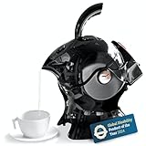 Uccello Electric Safety Kettle | Black Tipper Base Included | Effortless Pour Every Time | Daily Living Drinking Aid For Disabled and Seniors | 1.5 Liters | Black