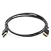 InstallerParts 1.5ft Ultra Thin High-Speed HDMI Cable w/Ethernet, Audio Return - Compatible with 3D, 4K, 1080p, HDTV, Roku, Mac, PC, and More!