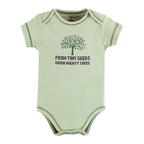 Touched By Nature Unisex Baby Organic Cotton Bodysuits, Planet B, 0-3 Months #TOP4