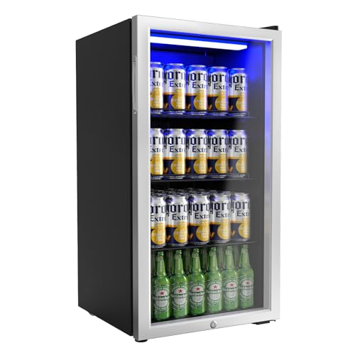 Bonnlo 3.3 Cu.Ft Beverage Refrigerator