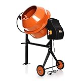  DCRAFT  Hormigonera Eléctrica  Capacidad Tambor 140L  Potencia Motor 850W  Maquinaria de Construcción