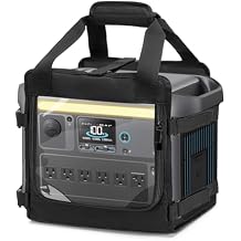 Trunab Carrying Case Compatible with Anker SOLIX C1000 / C1000 Gen2, Portable Power Station Bag with Anti-Scratch and Anti-Slip Bottom