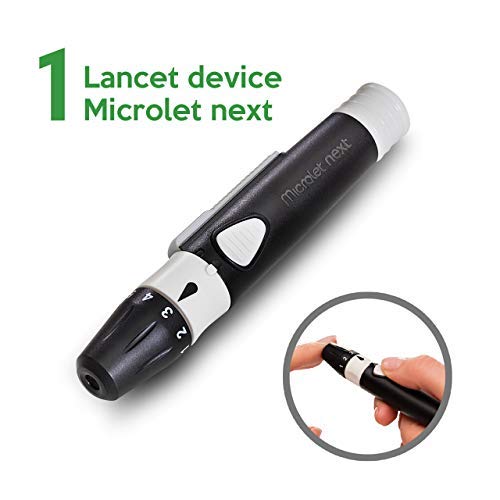 Microlet Combo Kit - Includes 100 Colored Lancets, 1 Contour Meter, 1 Lancing Device (100 + Meter + Device) - Thumbnail 3