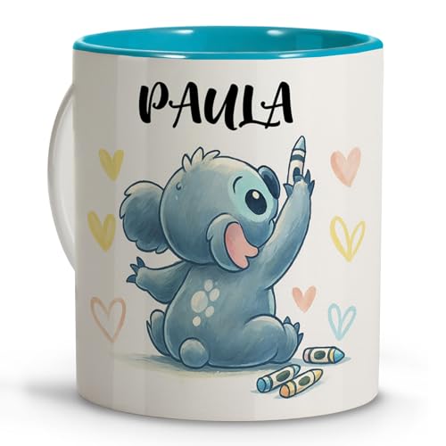 LolaPix Taza Infantil PERSONALIZABLE. Regalos Comunion Niña. Regalo para Niña Comunion. Vaso Infantil Personalizado. Taza Personalizada Nombre. Vaso Personalizado Niño. Koala Pintando 330ml LolaPix Taza Infantil PERSONALIZABLE. Regalos Comunion Niña. Regalo para Niña Comunion. Vaso Infantil Personalizado. Taza Personalizada Nombre. Vaso Personalizado Niño. Koala Pintando 330ml