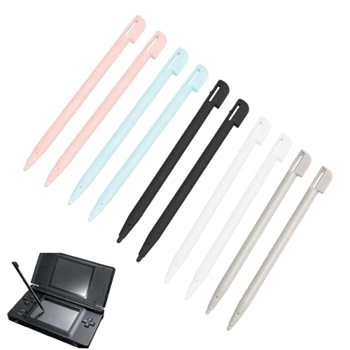10 Stück Eingabestifte Kompatibel für Nintendo 3DS Stift mit Nintendo 3DS,3DS XL,Nintendo DS Lite,New 3DS XL,2DS,Touchscreen Zubehör,Präzises Steuerungsspitzen Set,Schutz für Handheld Spielekonsole